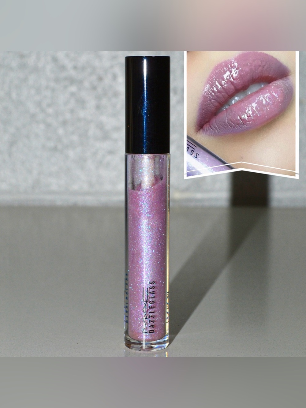 MAC Cosmetics Dazzleglass Lipgloss *VIA VENETO* Beautiful Lavender VHTF Limited
